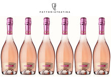 Carica l'immagine nel visualizzatore di Gallery, "ROSE' ROSE'" SPUMANTE BRUT ROSE' METODO MARTINOTTI O CHARMAT 12%VOL BOTTIGLIA DA X 750ML