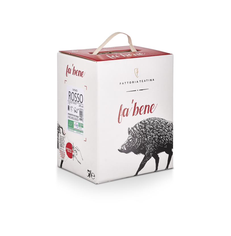 BAGINBOX VINO ROSSO UVE MONTEPULCIANO